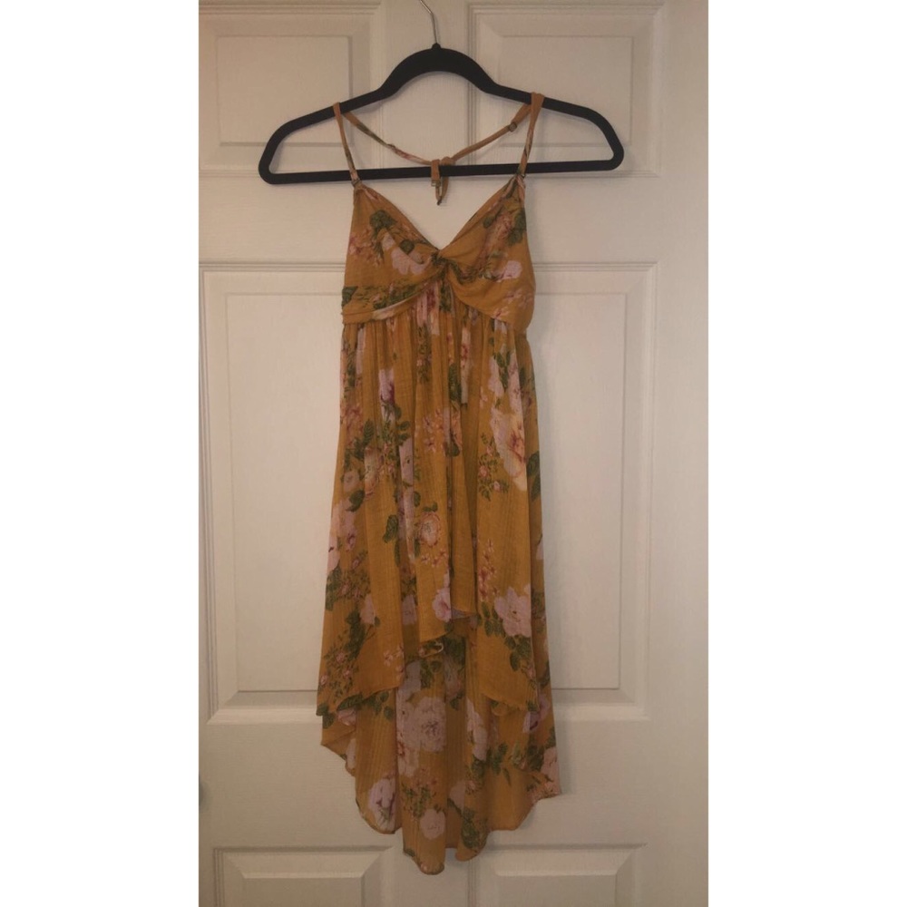 Free people light flower dress or long shirt